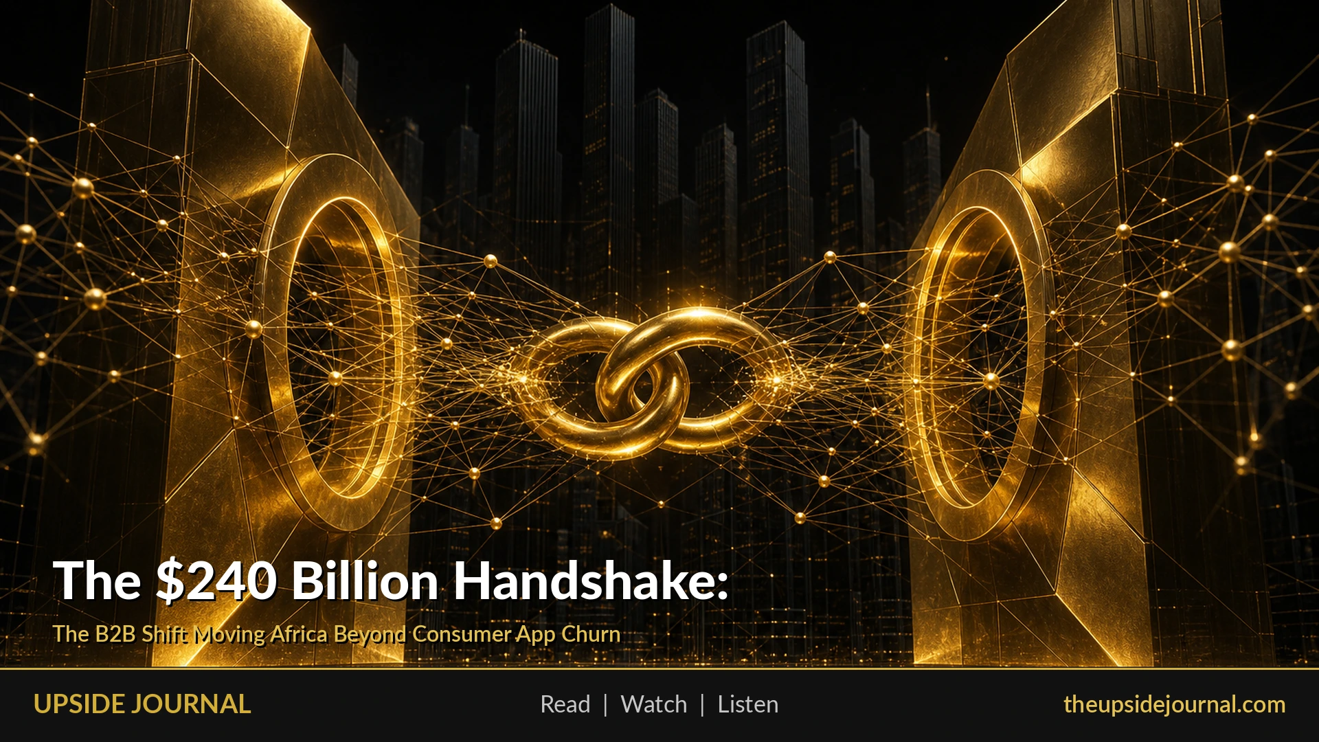 The $240 Billion Handshake: The B2B Shift Moving Africa Beyond Consumer App Churn